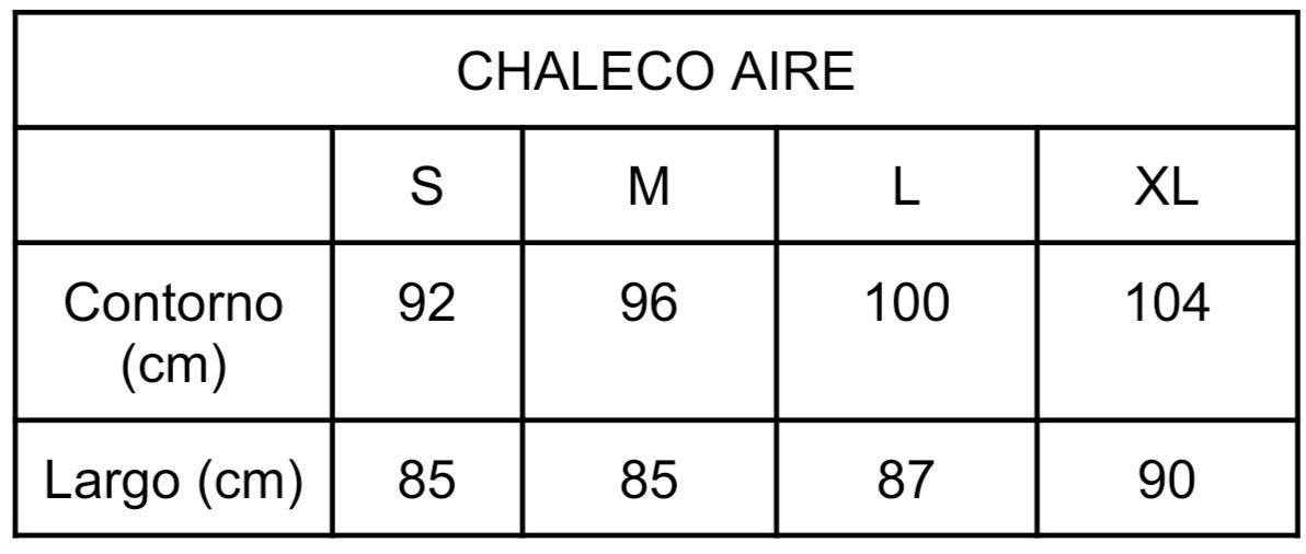 Chaleco Aire