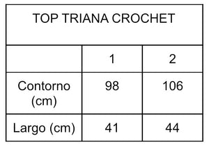 Top Triana Crochet
